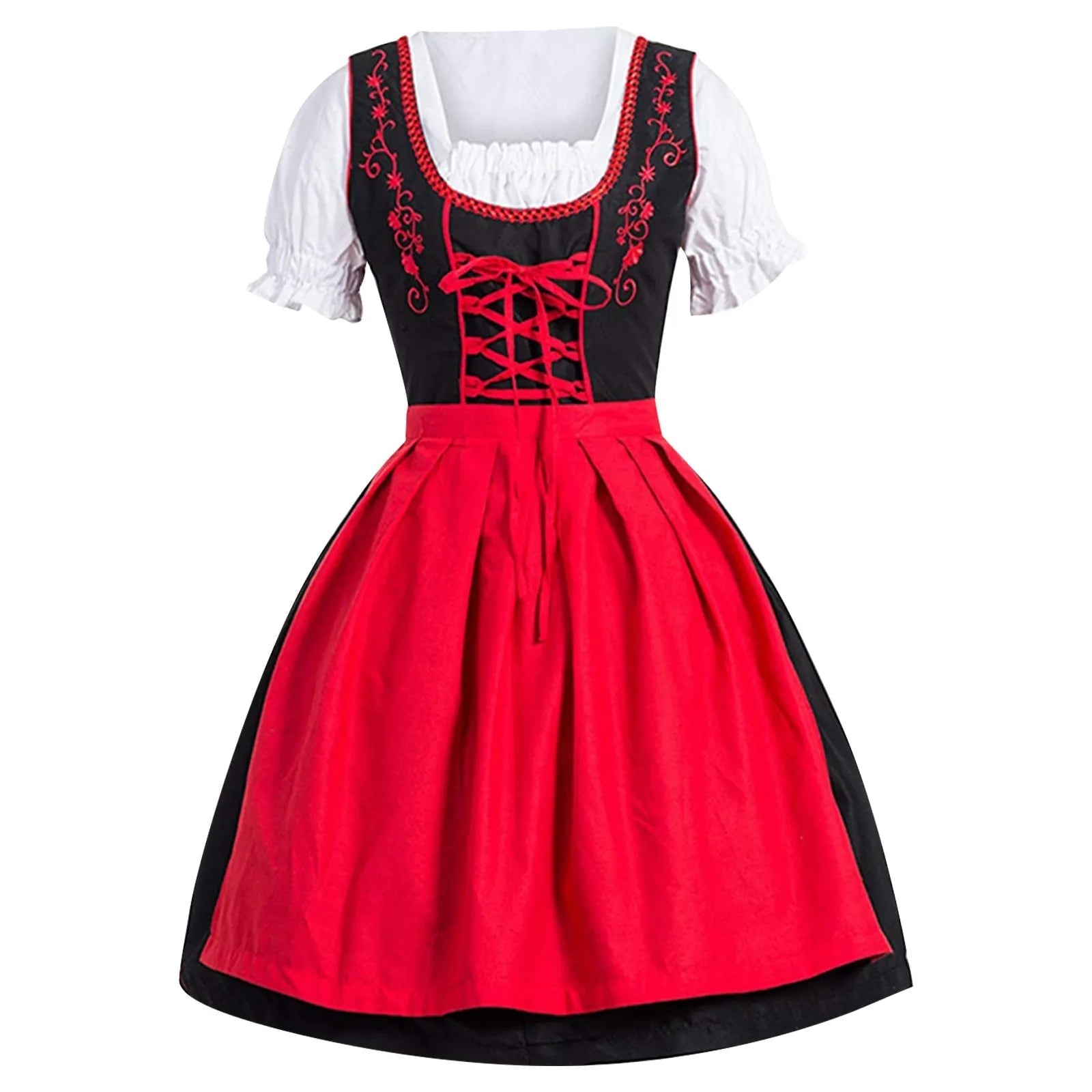 Ayla Damen Trachtenkleid | Modernes Dirndl mit Ausgefallenem Ausschnitt 3