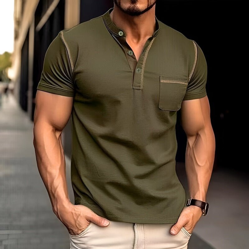 Camo Herren Poloshirt | Hochwertiges Stretchmaterial, Komfortabel 4