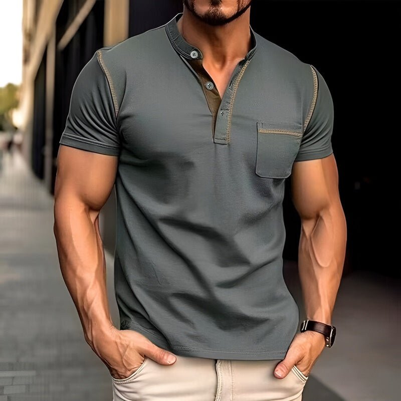 Camo Herren Poloshirt | Hochwertiges Stretchmaterial, Komfortabel 7