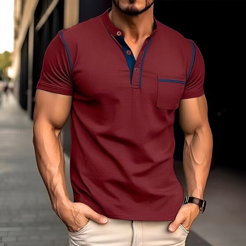 Camo Herren Poloshirt | Hochwertiges Stretchmaterial, Komfortabel 8