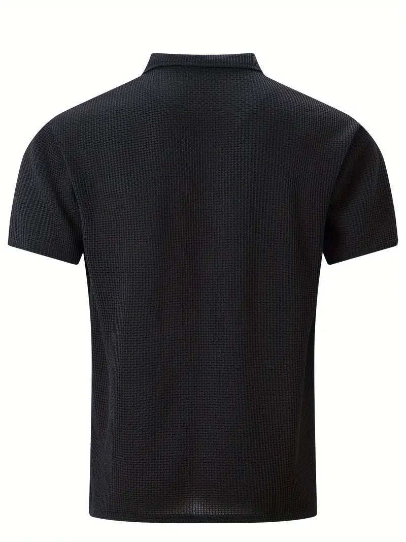 Elian Herren Polohemd | Hochelastische Materialmischung, Kurzarm, Freizeit 6