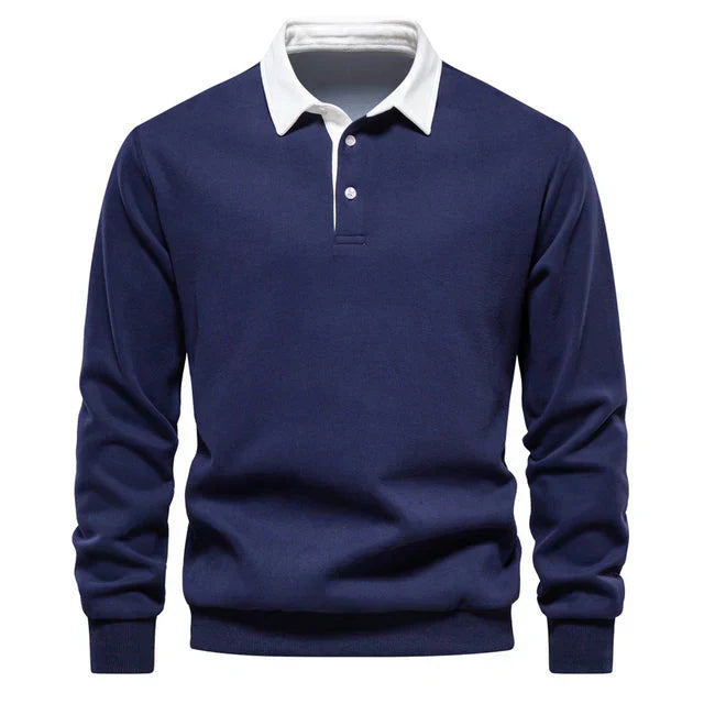 Elvio Herren Poloshirt | Hochwertiger Baumwollmix, Eleganter Stil 1