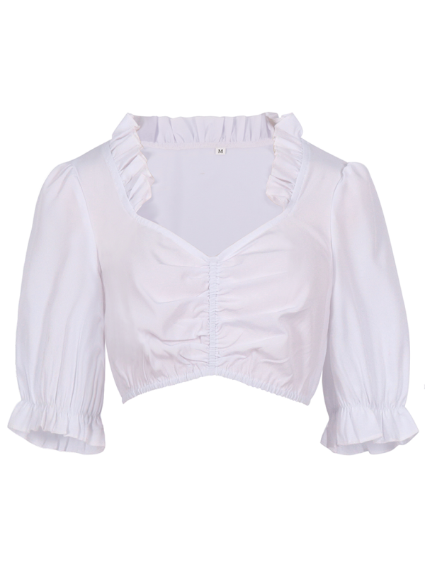 Gina Damen Dirndl | Polyester-Mischung, Elegantes Design für Trachtenmode 1