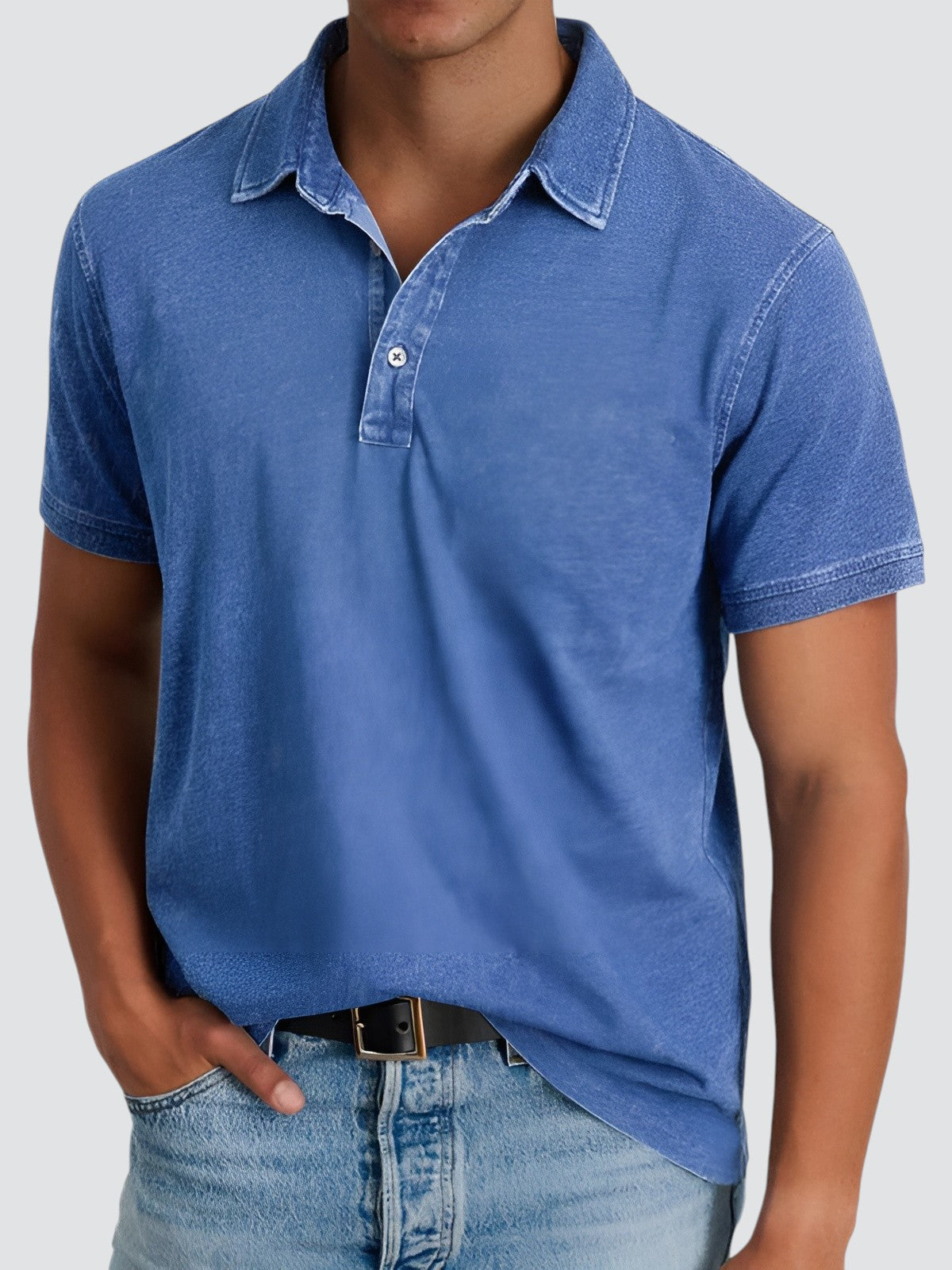 Kian Herren Poloshirt | Vintage-Design, Kurzarm aus Hochwertiger Baumwolle 0