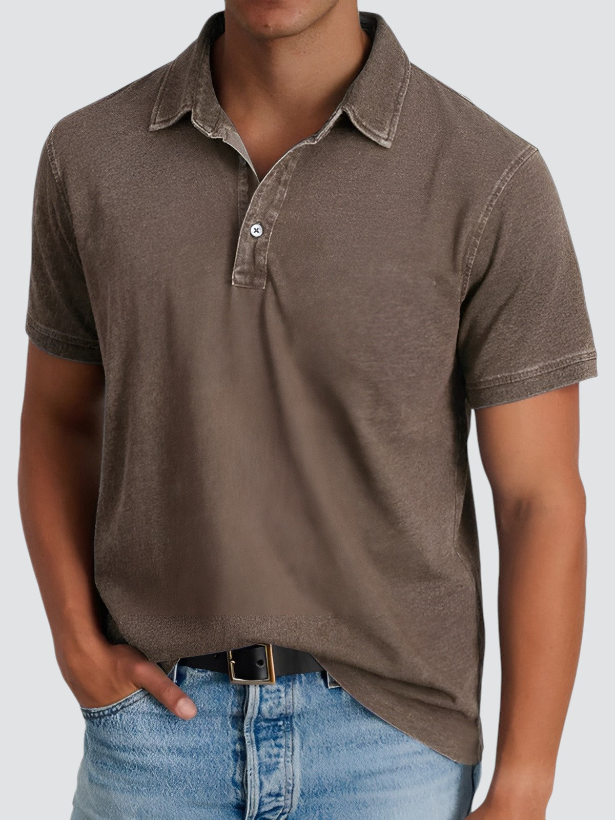 Kian Herren Poloshirt | Vintage-Design, Kurzarm aus Hochwertiger Baumwolle 10