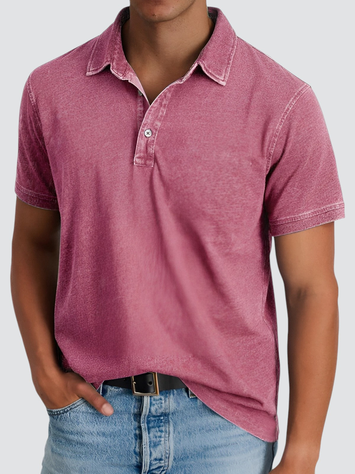Kian Herren Poloshirt | Vintage-Design, Kurzarm aus Hochwertiger Baumwolle 11
