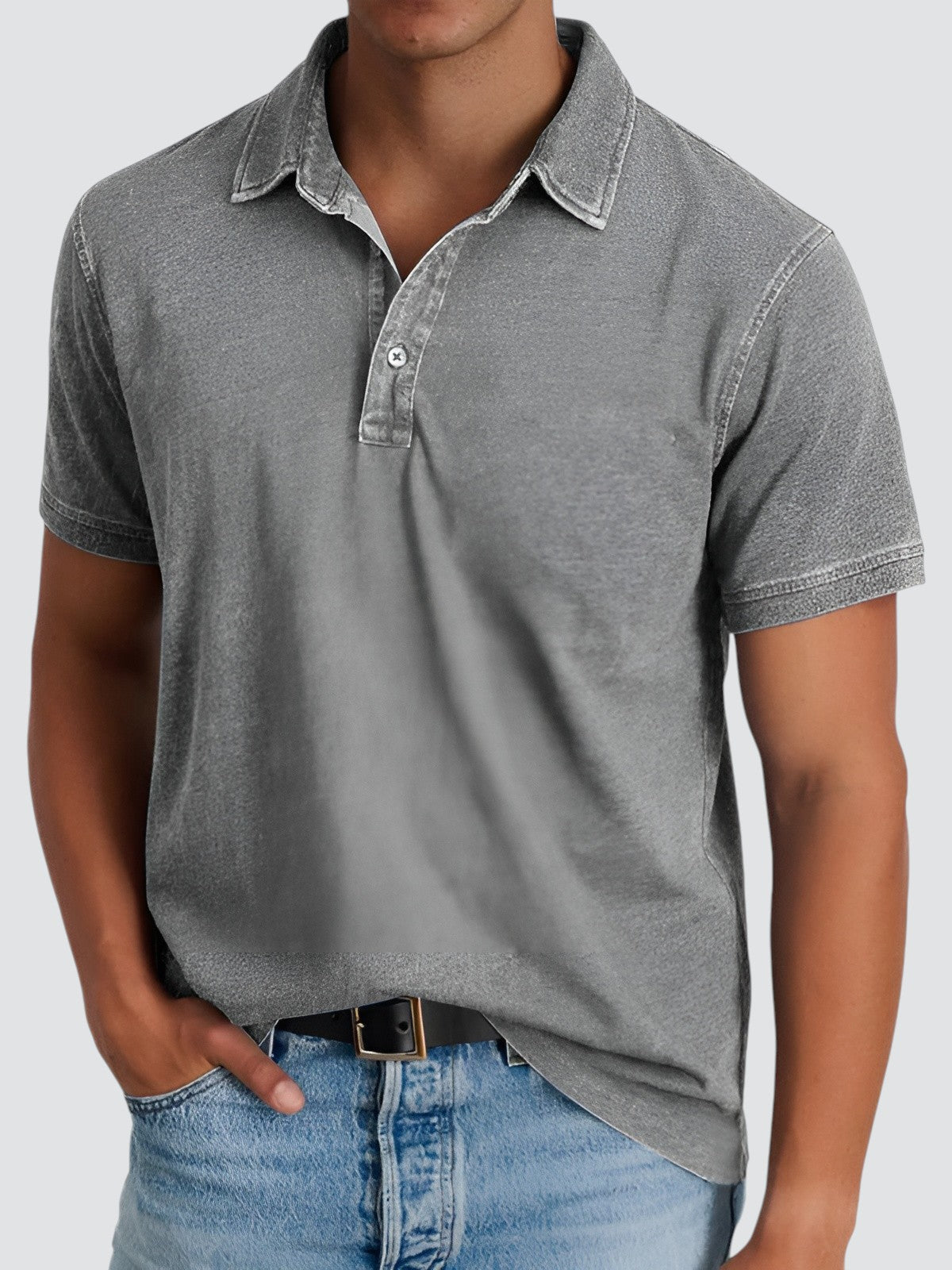 Kian Herren Poloshirt | Vintage-Design, Kurzarm aus Hochwertiger Baumwolle 4