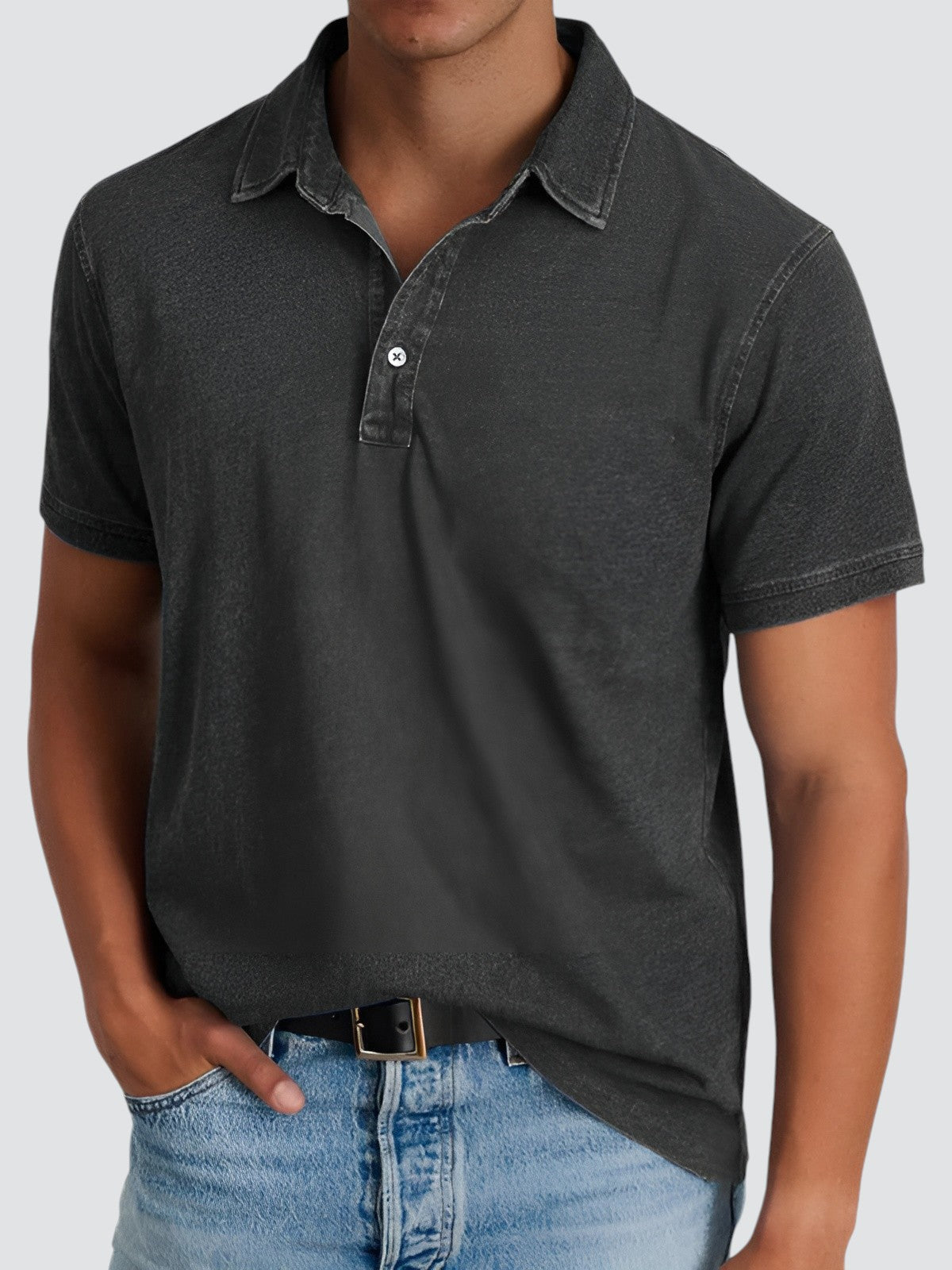 Kian Herren Poloshirt | Vintage-Design, Kurzarm aus Hochwertiger Baumwolle 6
