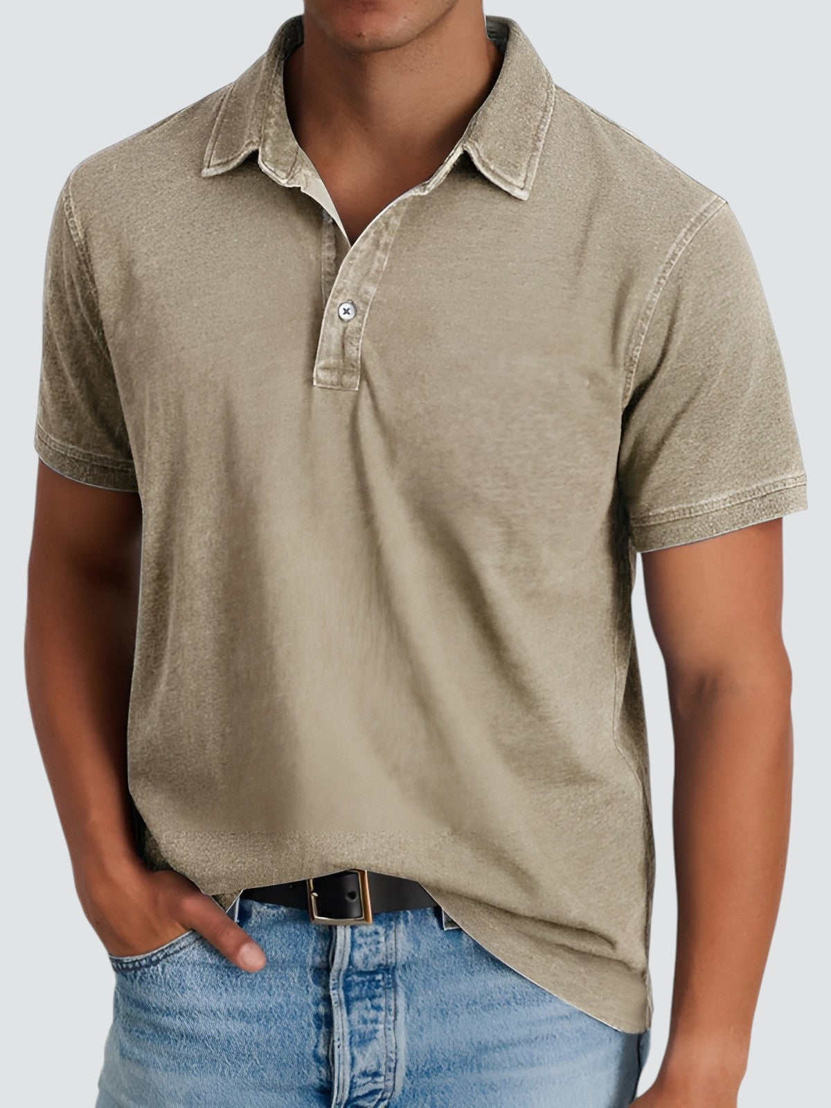 Kian Herren Poloshirt | Vintage-Design, Kurzarm aus Hochwertiger Baumwolle 7