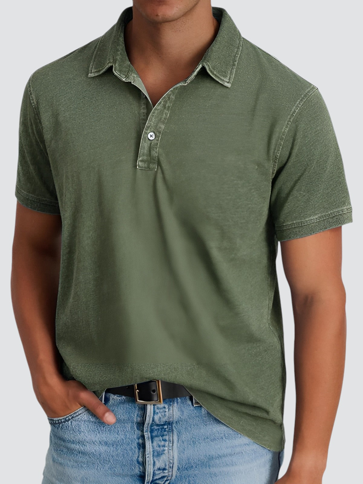 Kian Herren Poloshirt | Vintage-Design, Kurzarm aus Hochwertiger Baumwolle 8