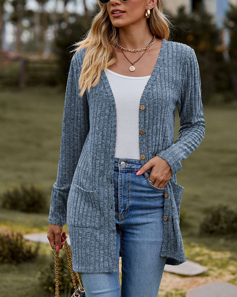 Lina Damen Strickjacke | Elegantes Design, Hochwertige Strickware 0