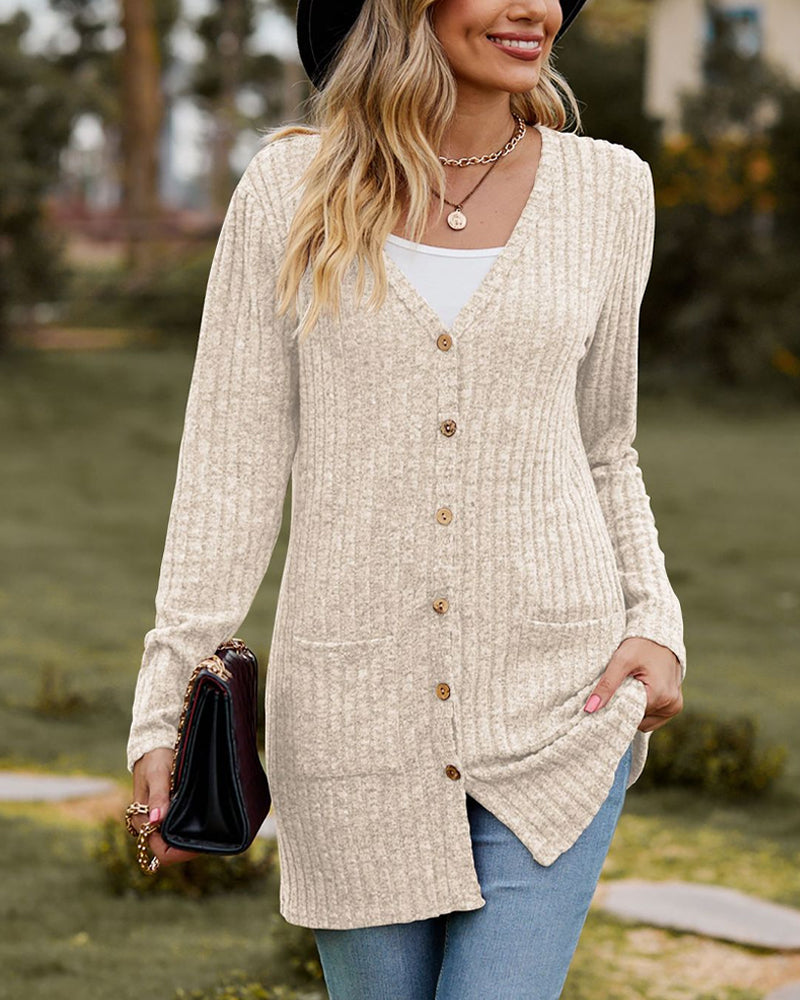 Lina Damen Strickjacke | Elegantes Design, Hochwertige Strickware 7