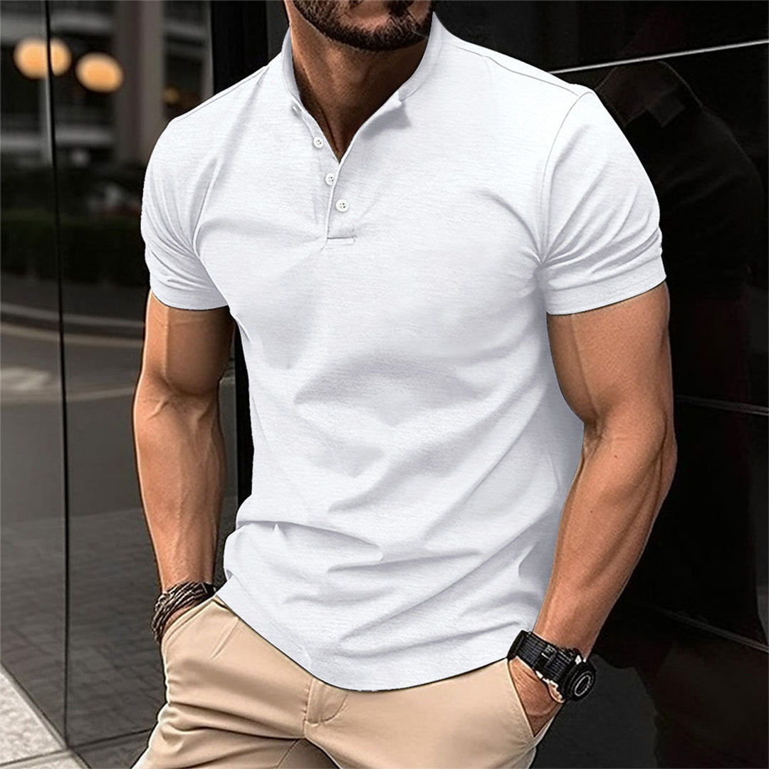 Lino Herren Poloshirt | Atmungsaktiver Stoff, Klassischer Schnitt 3