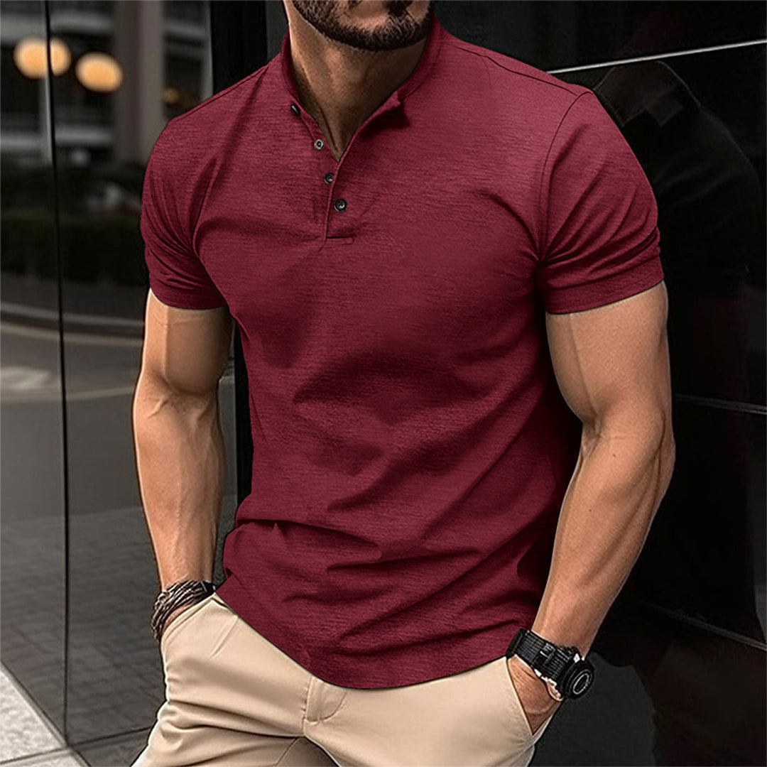 Lino Herren Poloshirt | Atmungsaktiver Stoff, Klassischer Schnitt 4