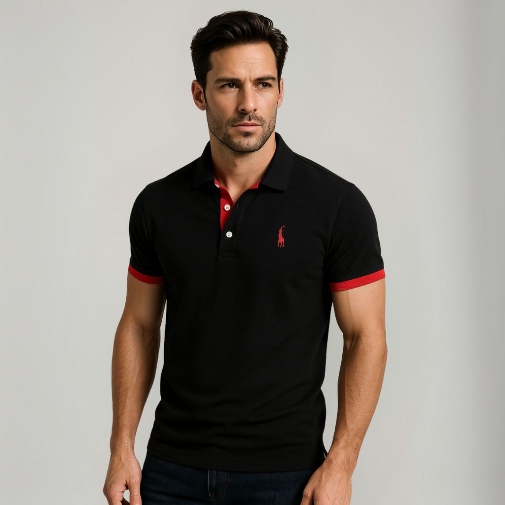 Lior Herren Poloshirt | Hochwertige Baumwolle, Sportlich, Modern 0