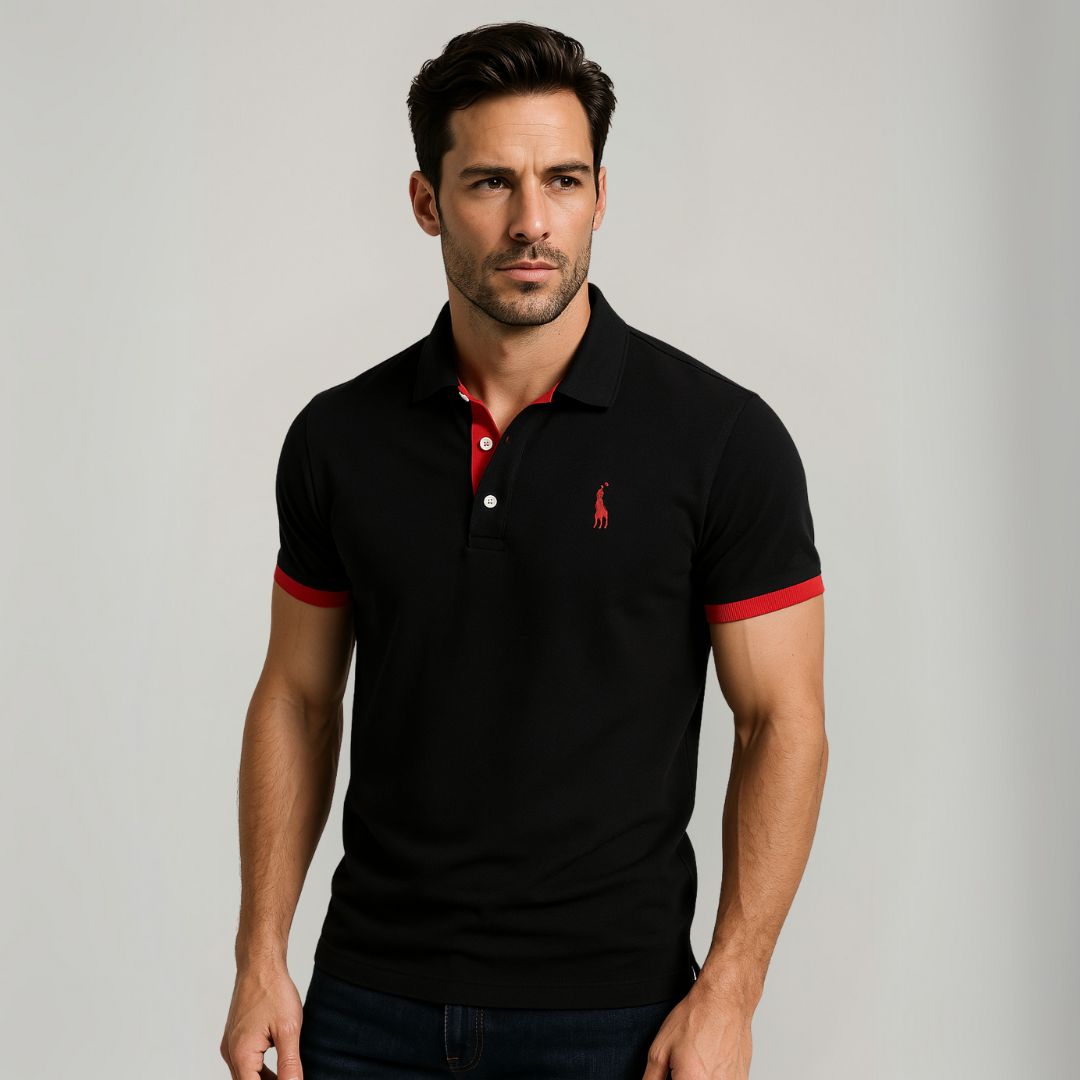 Lior Herren Poloshirt | Hochwertige Baumwolle, Sportlich, Modern 0