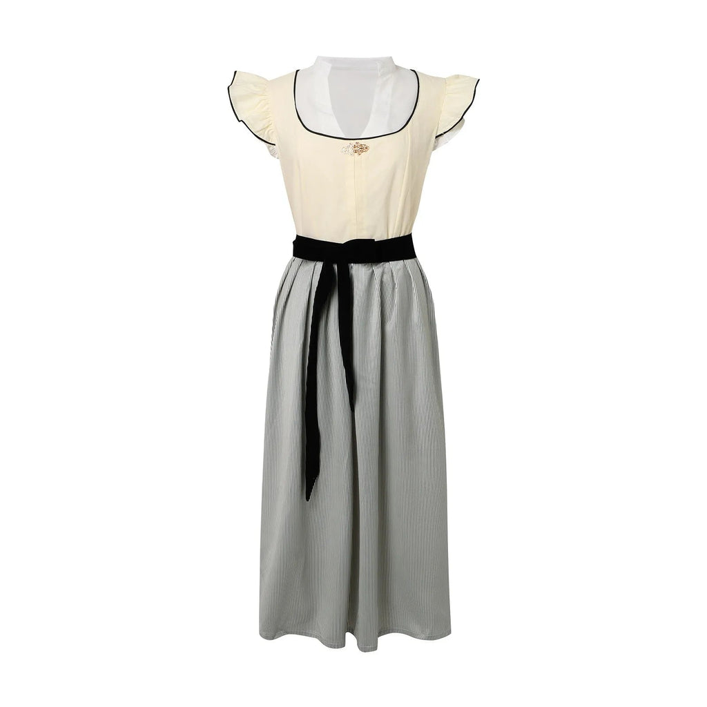 Luna Damen Dirndl | Hochwertige Baumwolle, Modernes Design für Trachtenmode 1