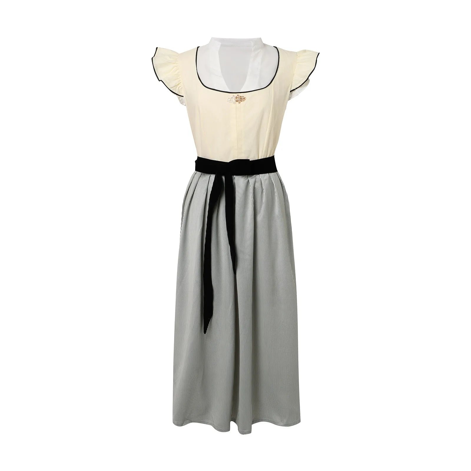 Luna Damen Dirndl | Hochwertige Baumwolle, Modernes Design für Trachtenmode 1