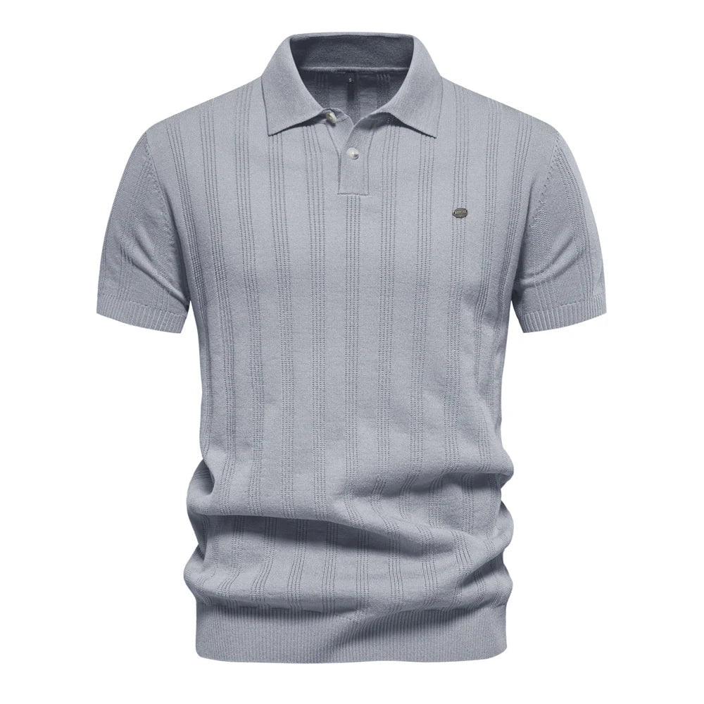 Mavi Herren Poloshirt | Atmungsaktives Rippenstrick, Modern 1