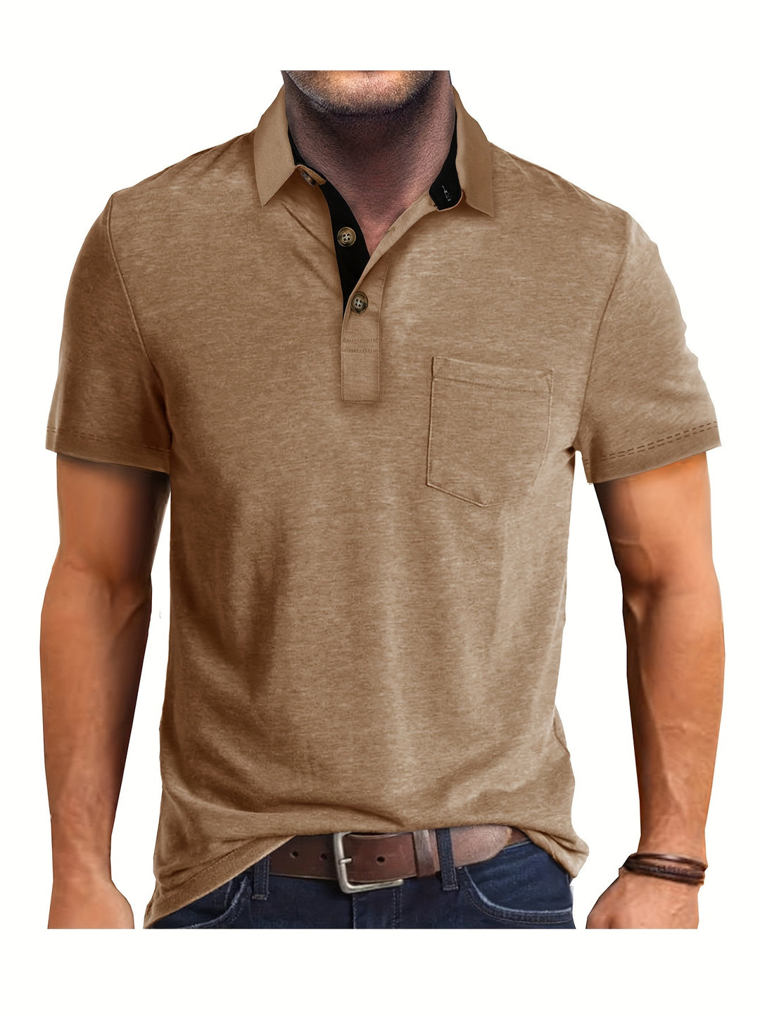 Miro Herren Poloshirt | Atmungsaktive Baumwolle, Kurzarm 2