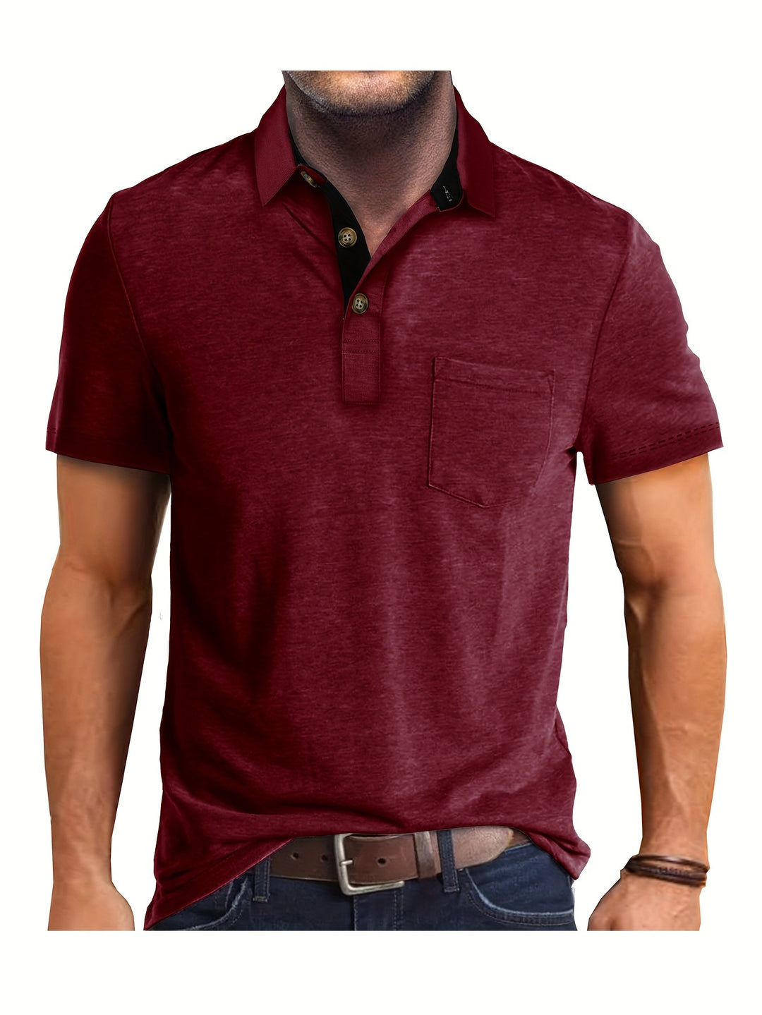 Miro Herren Poloshirt | Atmungsaktive Baumwolle, Kurzarm 4