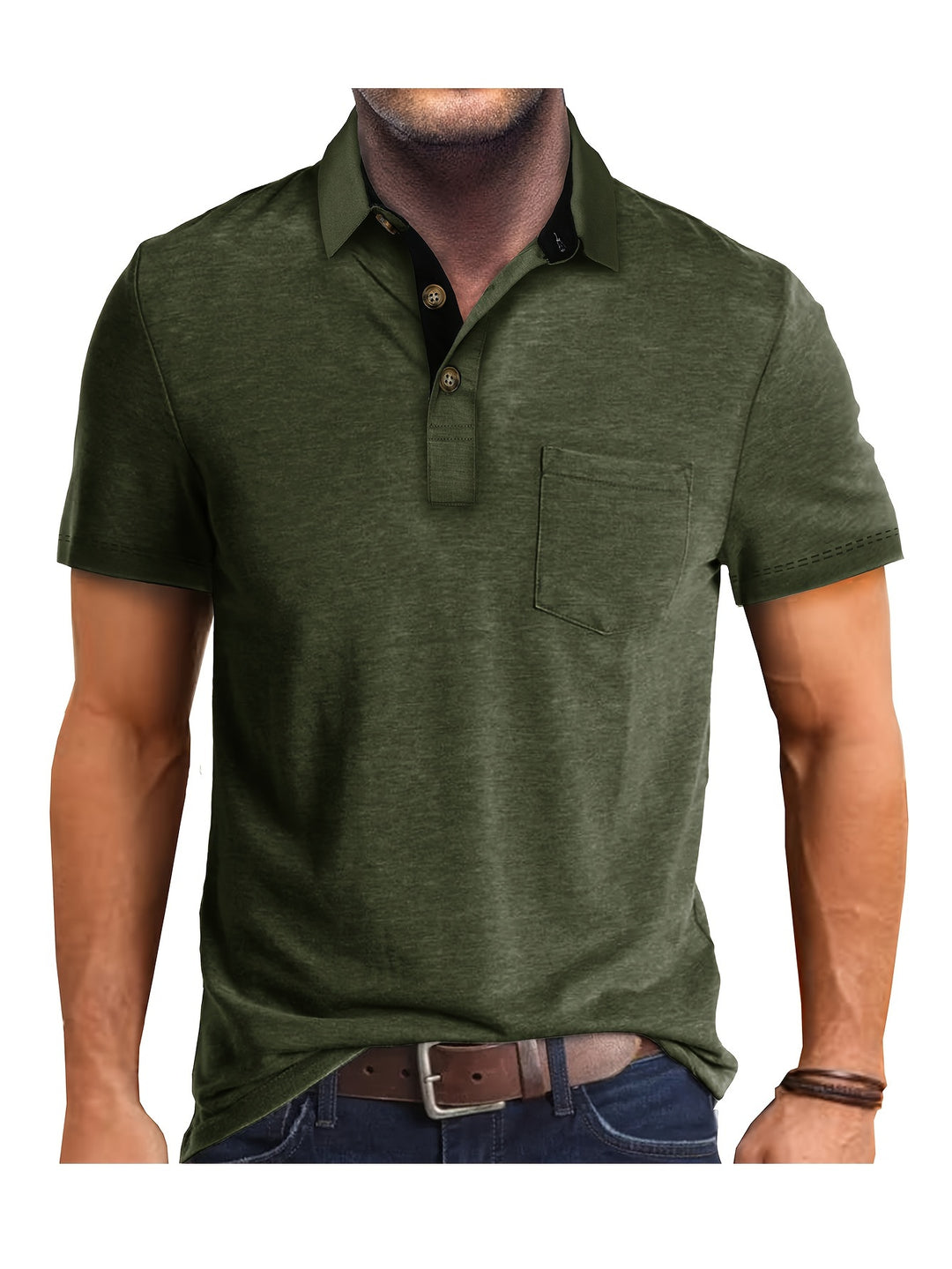 Miro Herren Poloshirt | Atmungsaktive Baumwolle, Kurzarm 6