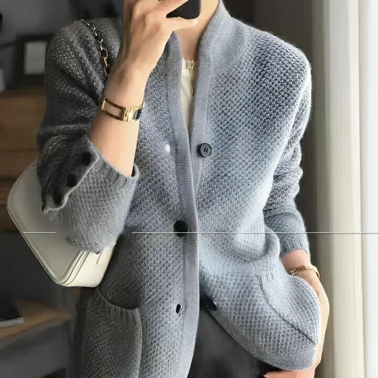 Sarina Damen Strickjacke | Weicher Acryl, Vielseitig 1