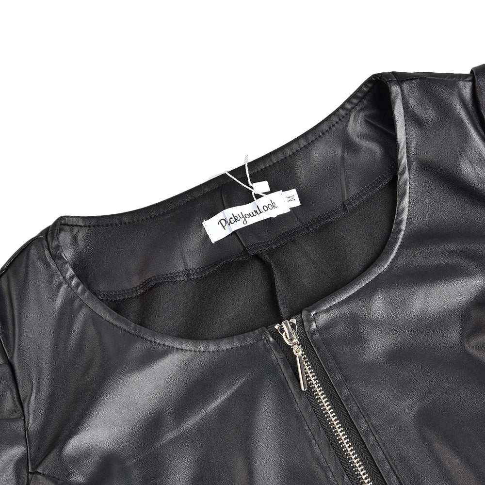 Selina Damen Lederjacke | Hochwertiges Leder, Klassischer Chic, Schwarz 8