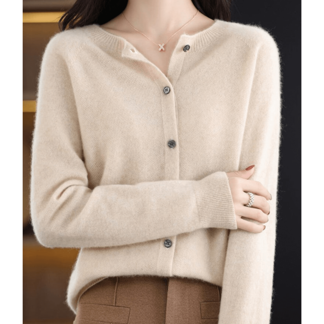 Sola Damen Strickjacke | Weicher Baumwollstrick, Vielseitig und Bequem 10