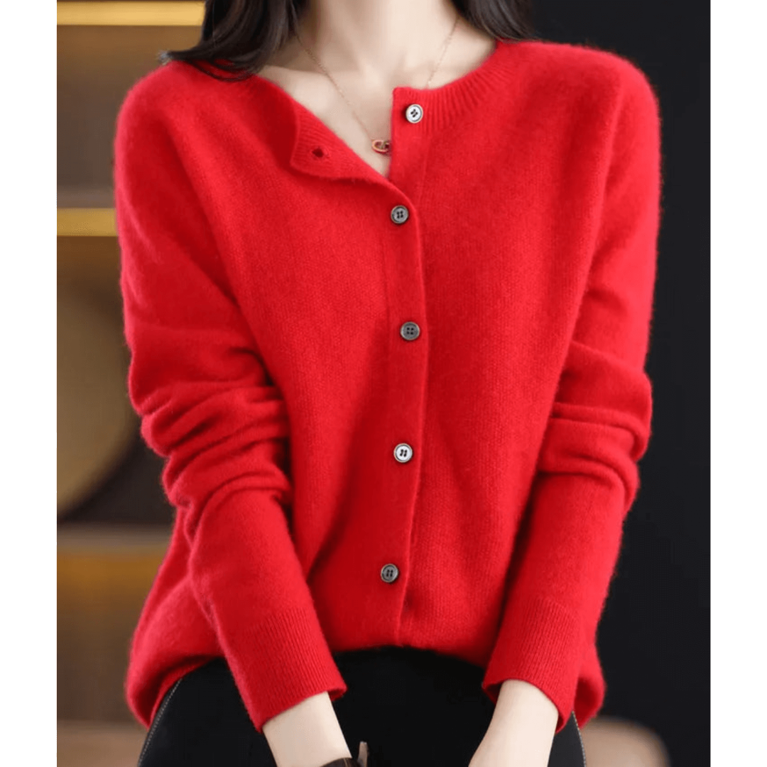 Sola Damen Strickjacke | Weicher Baumwollstrick, Vielseitig und Bequem 12
