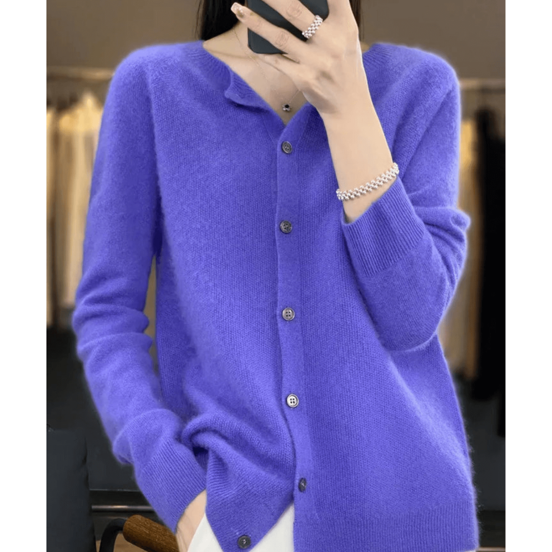 Sola Damen Strickjacke | Weicher Baumwollstrick, Vielseitig und Bequem 2