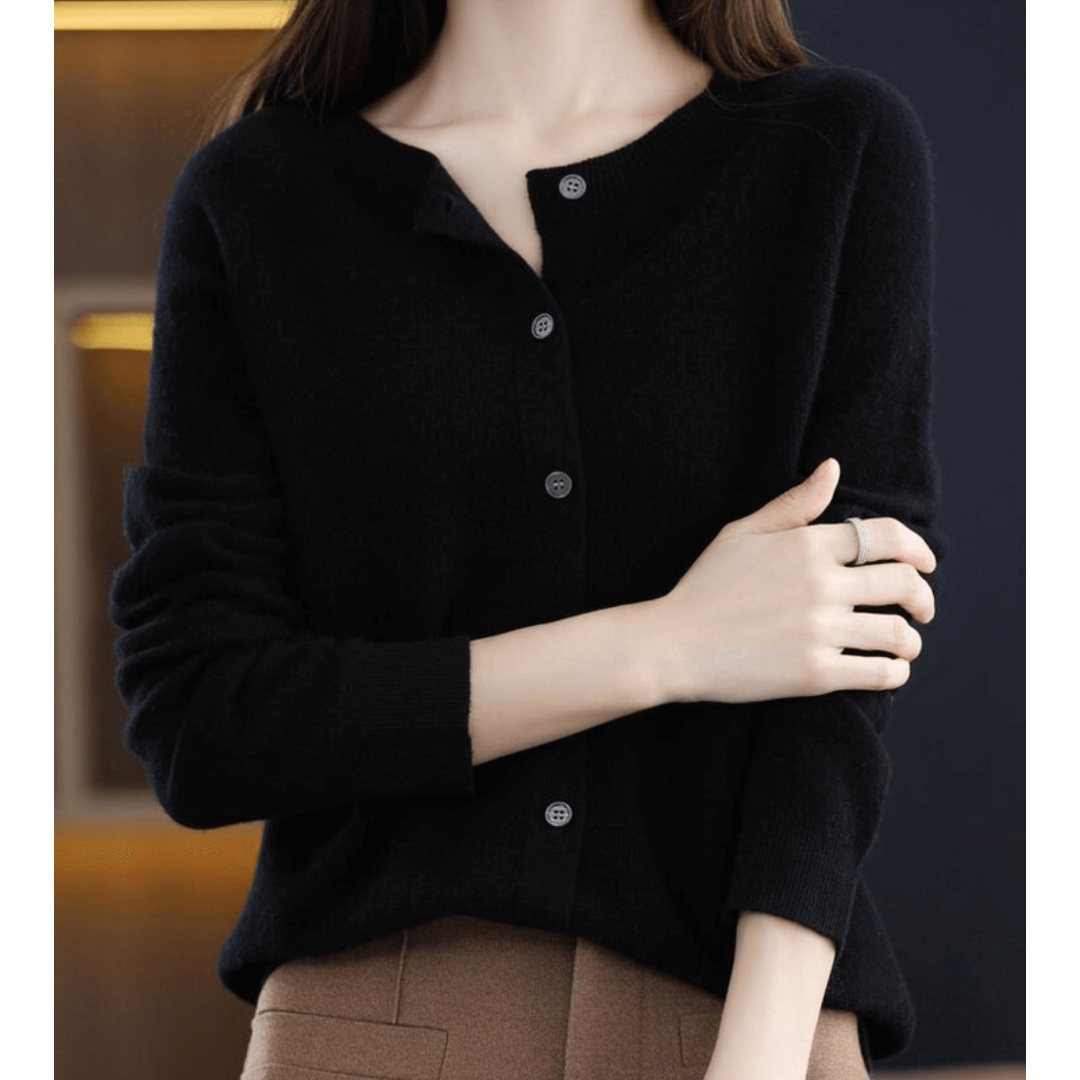 Sola Damen Strickjacke | Weicher Baumwollstrick, Vielseitig und Bequem 5