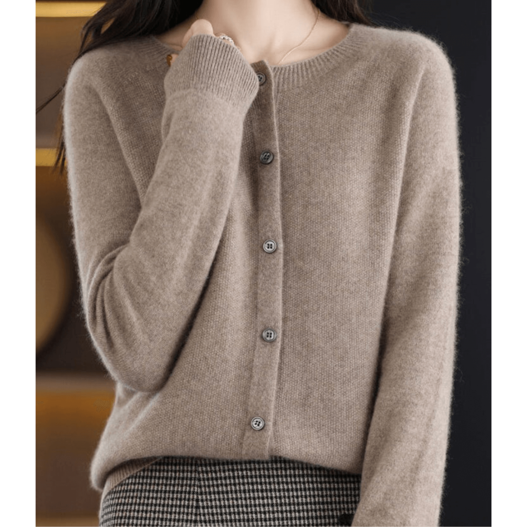 Sola Damen Strickjacke | Weicher Baumwollstrick, Vielseitig und Bequem 9